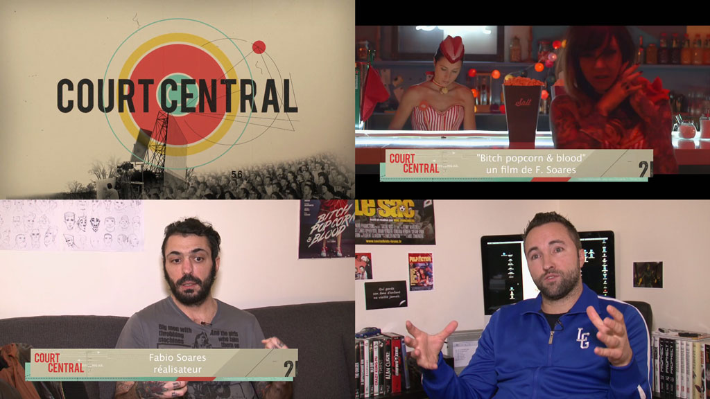 Court Central on Orange Cinema Series, about Fabio Soares and Mike Zonnenberg