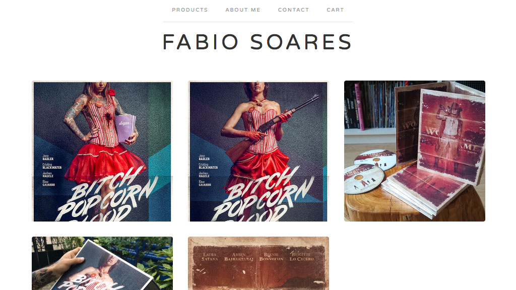 Fabio Soares, online shop on bigcartel