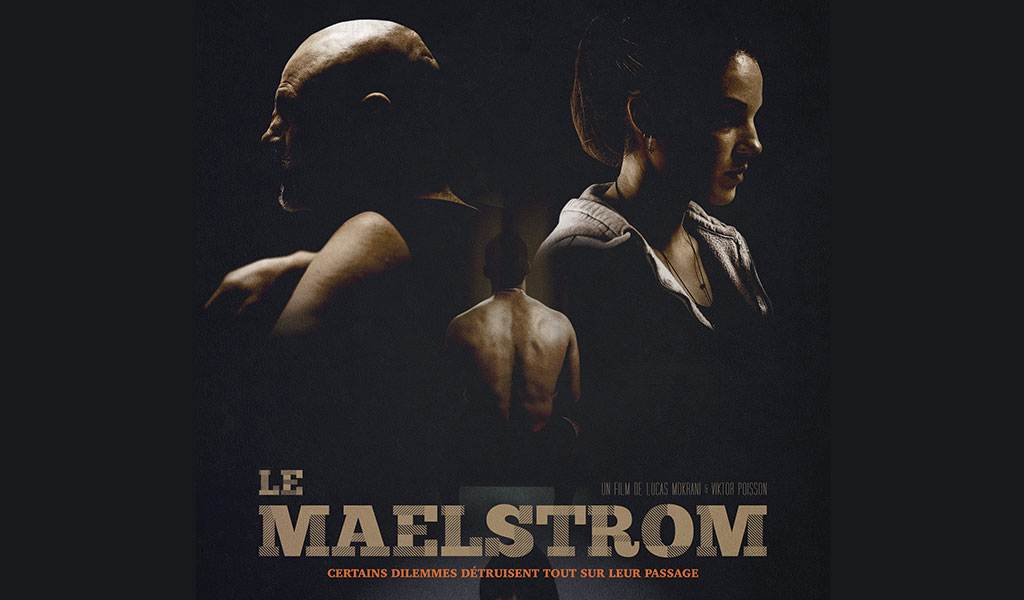 Poster design made by Fabio Soares for "Le Maelstrom", a boxing movie written by Kevin Zonnenberg.