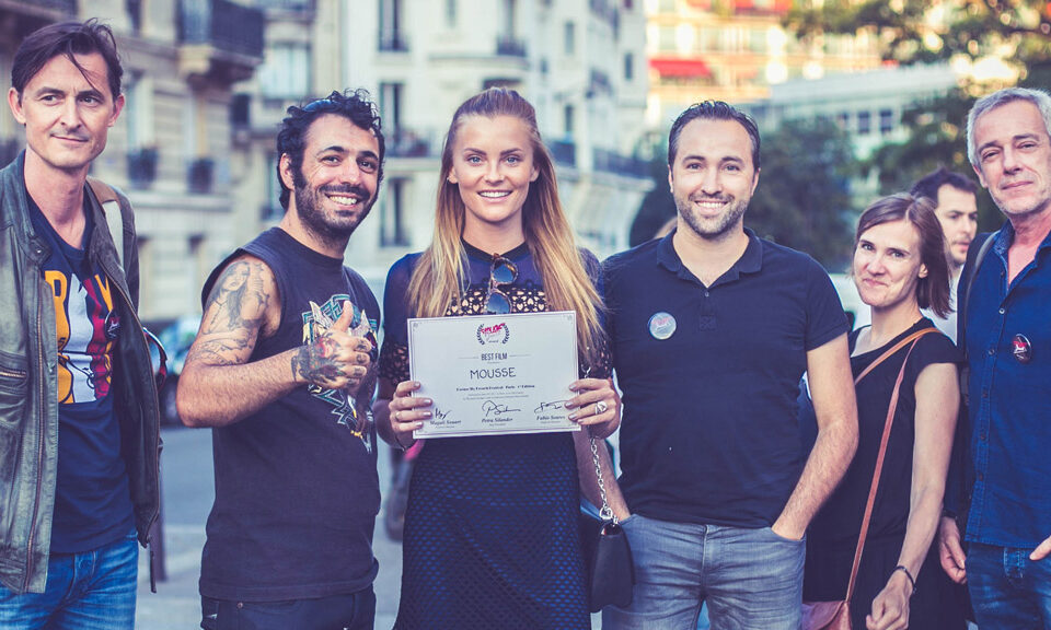 Excuse My French Film Festival Jury, with Petra Silander, Magali Souart, Fabio Soares, Mike Zonnenberg, Arno Creignou, Alex Waltz