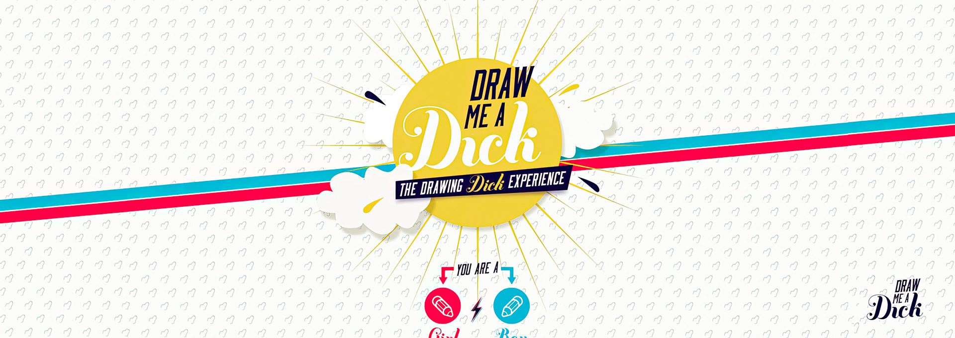 Draw Me A dick, design by Magali Souart & Fabio Soares